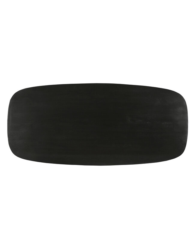 Livingfurn Jesper Danish Oval Black 180cm-13865