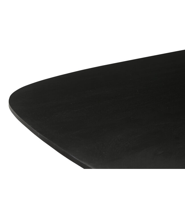 Livingfurn Jesper Danish Oval Black 180cm-13865