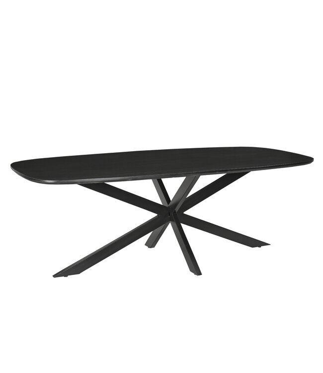 Livingfurn Jesper Danish Oval Black 230cm-13866