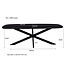 Livingfurn Jesper Danish Oval Black 230cm-13866