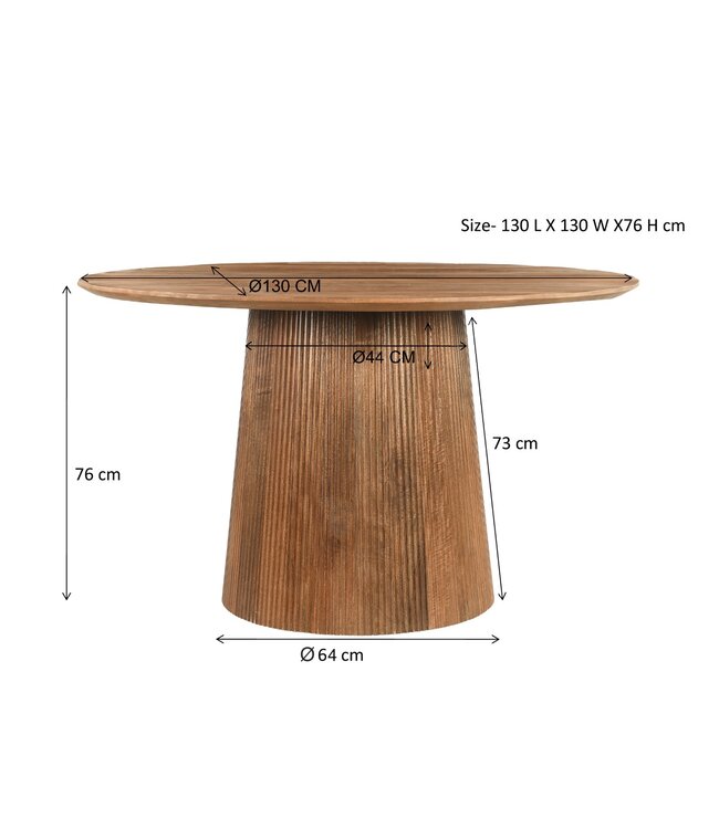 Livingfurn Salvator 130cm-13968