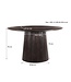 Livingfurn Salvator Walnut 130cm-20002