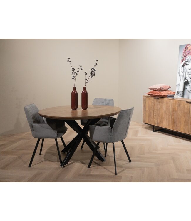 Livingfurn Jesper Round 130cm-31013