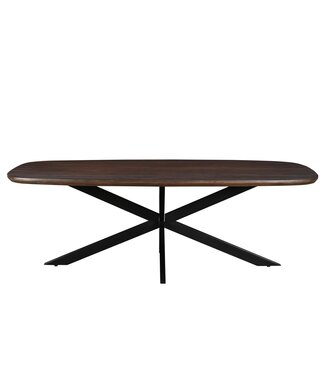 Livingfurn Jesper Danish Oval Brown 180 cm-31026