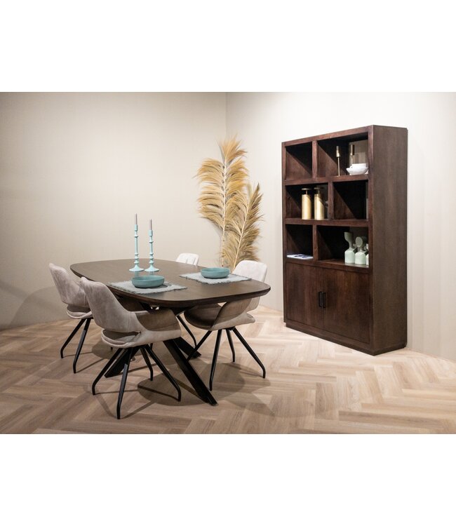 Livingfurn Jesper Danish Oval Brown 180 cm-31026