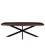 Livingfurn Jesper Danish Oval Brown 210cm-31027