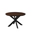 Livingfurn Jesper Round Brown 120cm-31033