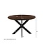 Livingfurn Jesper Round Brown 120cm-31033
