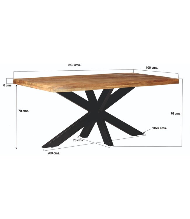 Livingfurn Sturdy Tree Top Spider 240 cm-11979