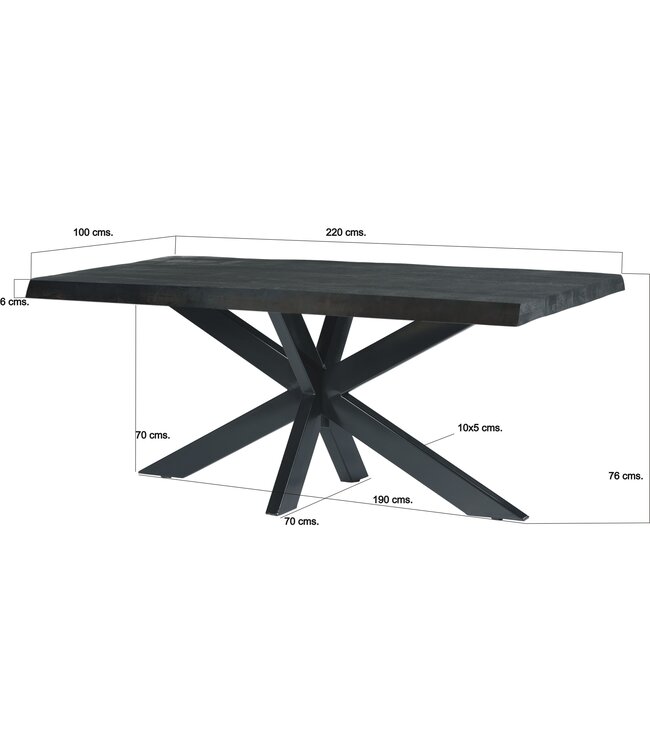 Livingfurn Norris Tree Top Spider 220cm-12448