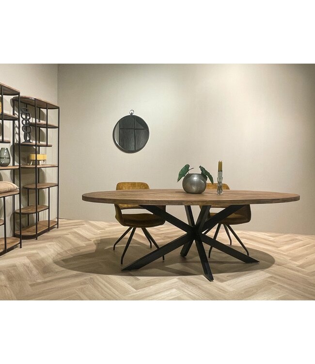 Livingfurn Rocky Oval 210 cm-13810