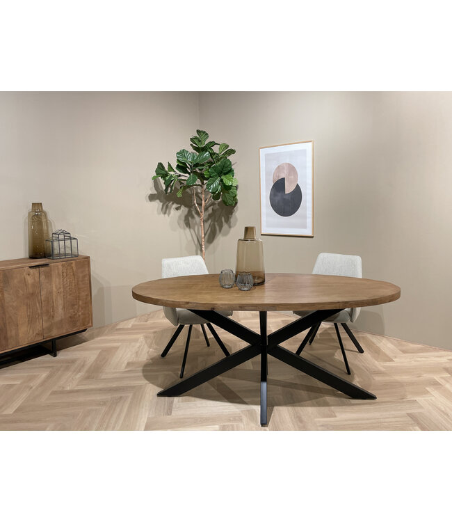 Livingfurn Rocky Oval 210 cm-13810