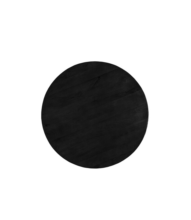 Livingfurn Jesper Round Black 120cm-31023