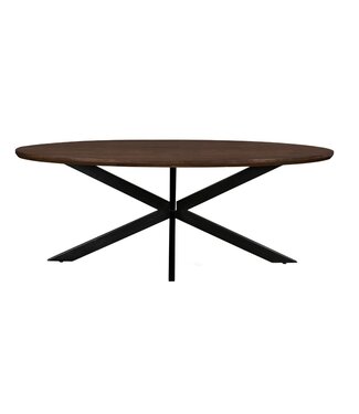 Livingfurn Jesper Oval Brown 240 cm-31034