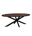 Livingfurn Jesper Oval Brown 240 cm-31034