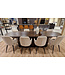 Livingfurn Salvator Walnut 300cm-30998