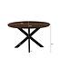 Livingfurn Jesper Round Brown 130cm-31031