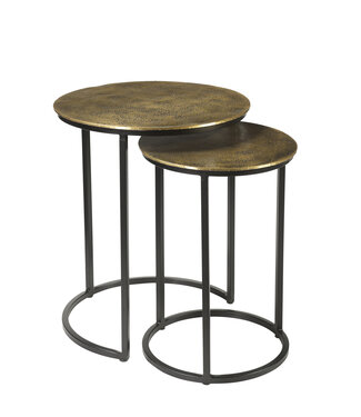 Livingfurn Cast Iron Beau Gold set of 2-13438