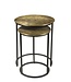 Livingfurn Cast Iron Beau Gold set of 2-13438