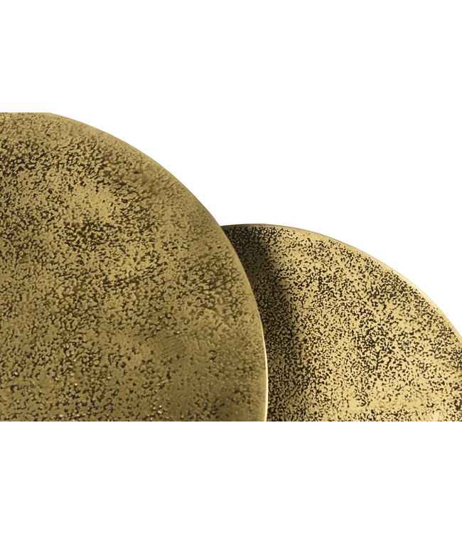 Livingfurn Cast Iron Beau Gold set of 2-13438