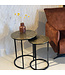 Livingfurn Cast Iron Beau Gold set of 2-13438