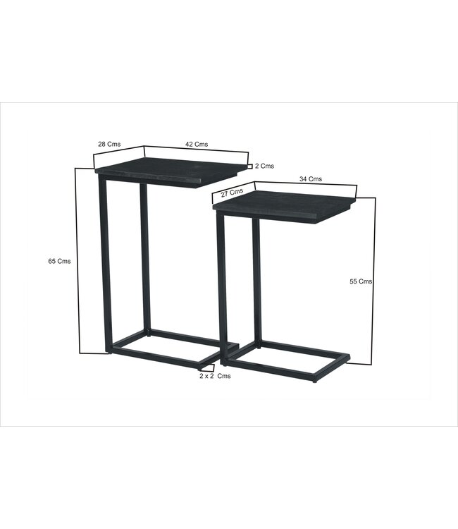 Livingfurn Jordy Norris Set of 2-12444