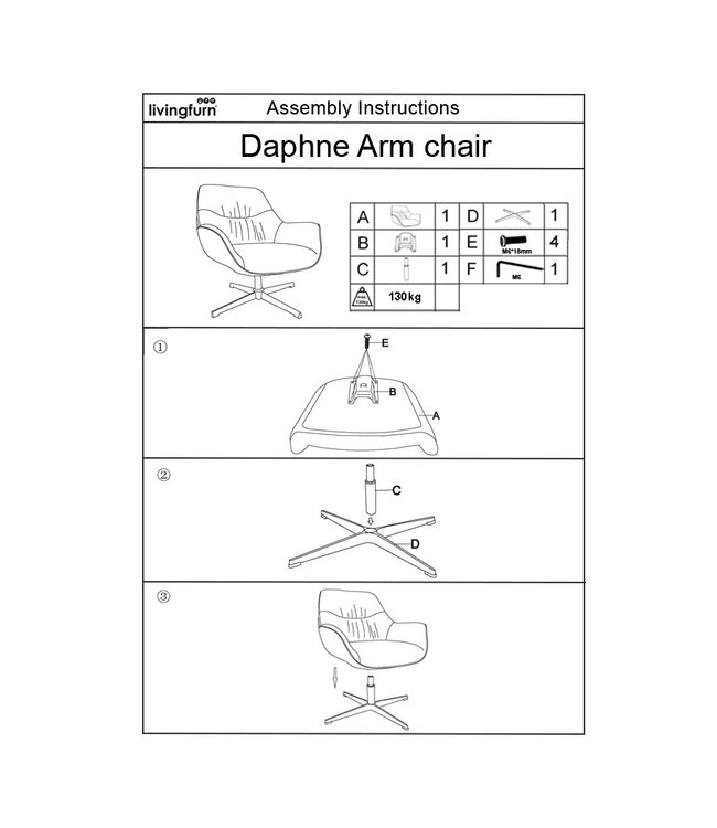Livingfurn Daphne Greige-31146