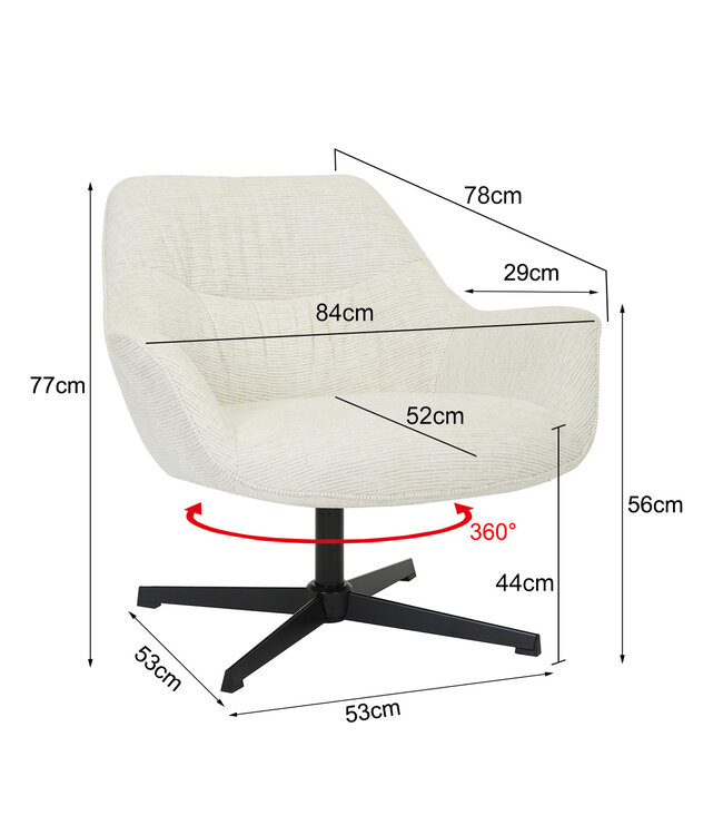 Livingfurn Daphne Sand-31150