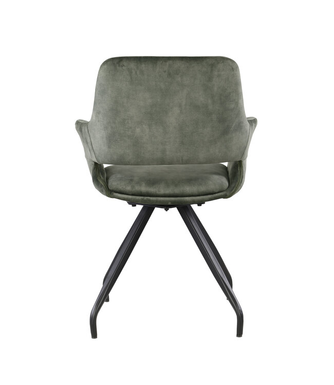 Livingfurn Capp Olive Velvet-13442