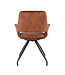 Livingfurn Capp Rust Velvet-13443
