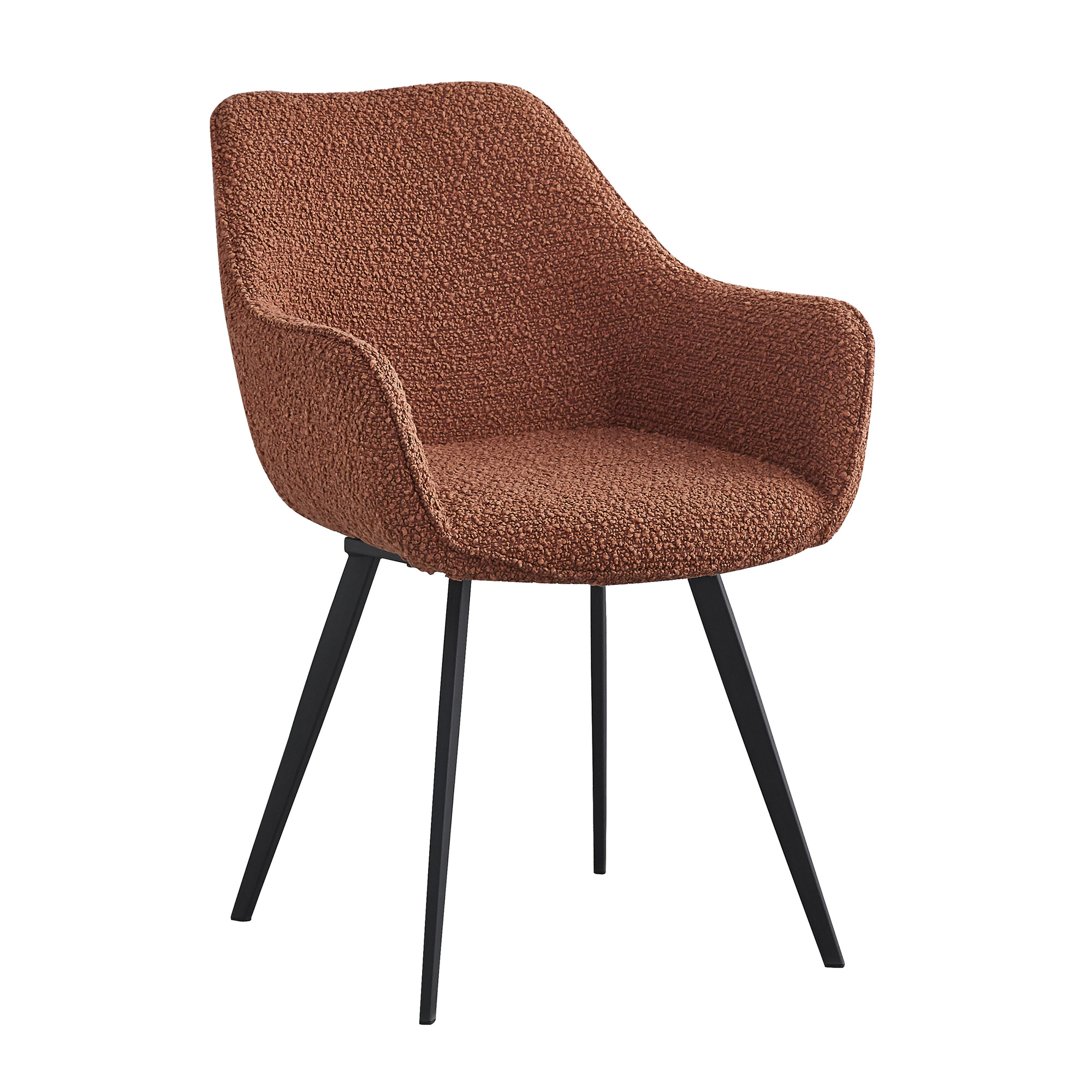 Luca Boucle Leaf Brown-13771 afbeelding