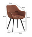Livingfurn Luca Boucle Leaf Brown-13771