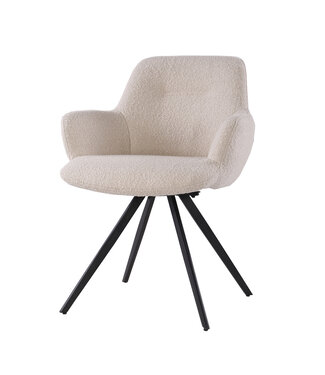 Livingfurn Doreen Boucle Beige-30994