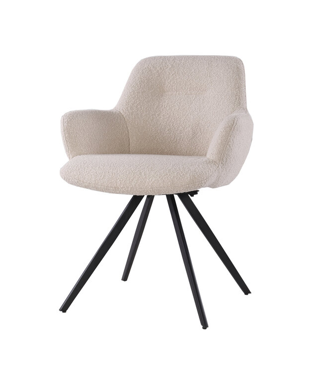 Livingfurn Doreen Boucle Beige-30994