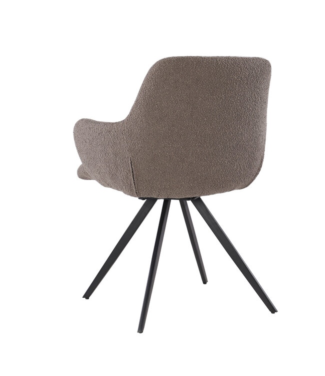 Livingfurn Doreen Boucle Brown-30995