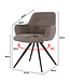 Livingfurn Doreen Boucle Brown-30995
