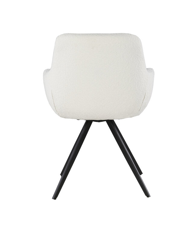 Livingfurn Doreen Boucle White-30997