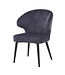 Livingfurn Donna Anthracite Velvet-31120