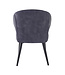 Livingfurn Donna Anthracite Velvet-31120