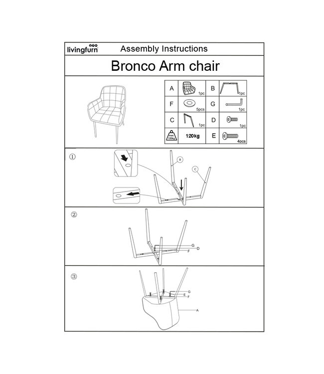 Livingfurn Bronco Greige-31136