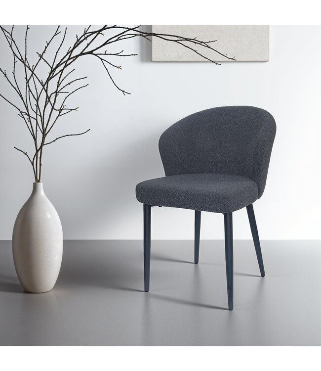 Livingfurn Laura Boucle Antraciet-31195