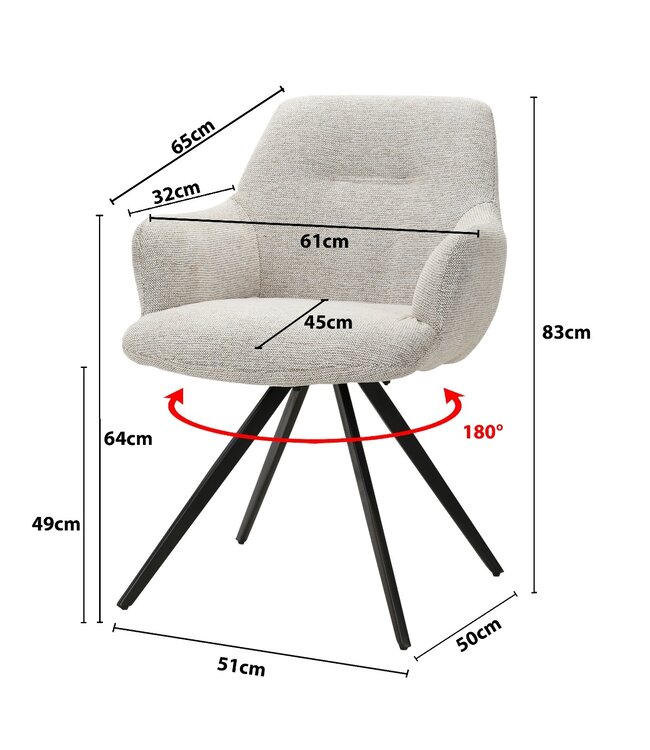 Livingfurn Doreen Sneak Natural-31230