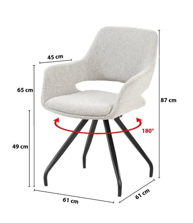 Livingfurn Capp Beige Lodge-31554