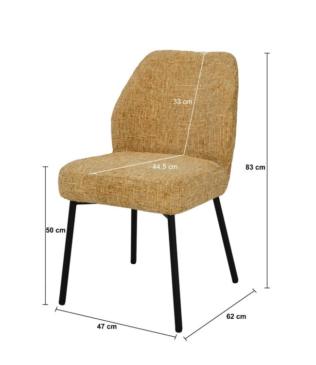 Livingfurn Tess Honey-31564