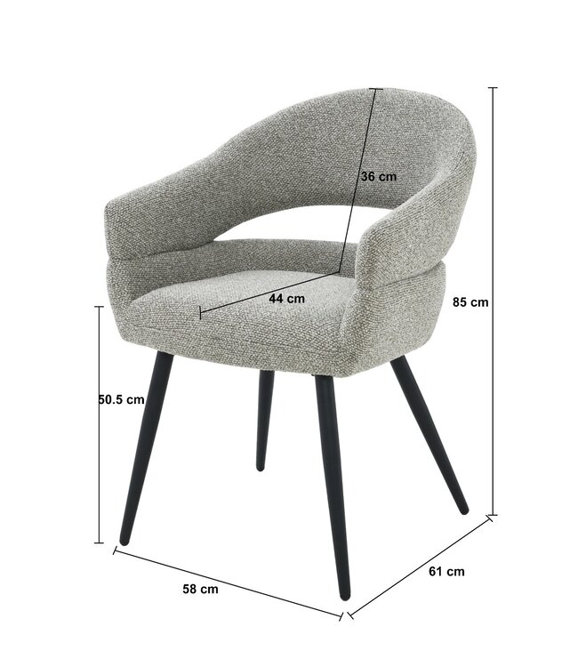 Livingfurn Megan Taupe-31570