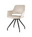 Livingfurn Capp Beige Velvet-30992