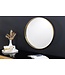 Invicta Interior Ronde wandspiegel PORTRET 50cm goud metalen frame handgemaakt - 42798