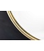 Invicta Interior Ronde wandspiegel PORTRET 50cm goud metalen frame handgemaakt - 42798