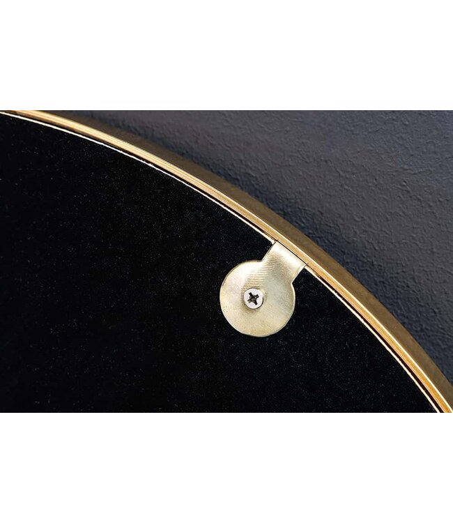 Invicta Interior Ronde wandspiegel PORTRET 50cm goud metalen frame handgemaakt - 42798