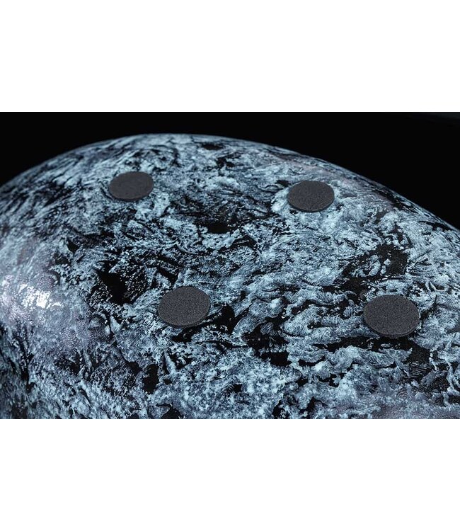 Invicta Interior Handgemaakte set van 2 decoratieve kommen ABSTRACT ORIENT 55cm goud metaal patina - 43512